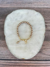 Load image into Gallery viewer, 14K Gold Filled Bracelet - Bronze Pearl
