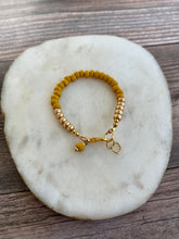 Load image into Gallery viewer, Stackable Bracelet - Matte Mustard