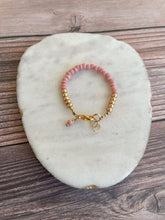 Load image into Gallery viewer, Stackable Bracelet - Matte Blush Pink