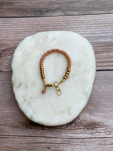 Stackable Bracelet - Wheat Opal